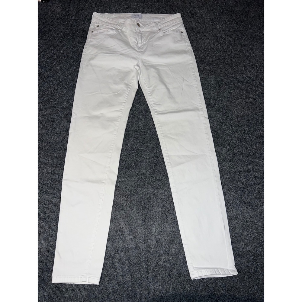 Celebrity Pink White Mid Rise Skinny Jeans Size 9/29 CJ20974Z35